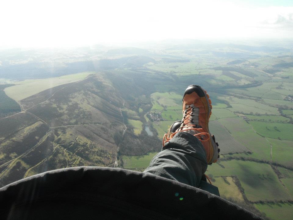 paragliding view